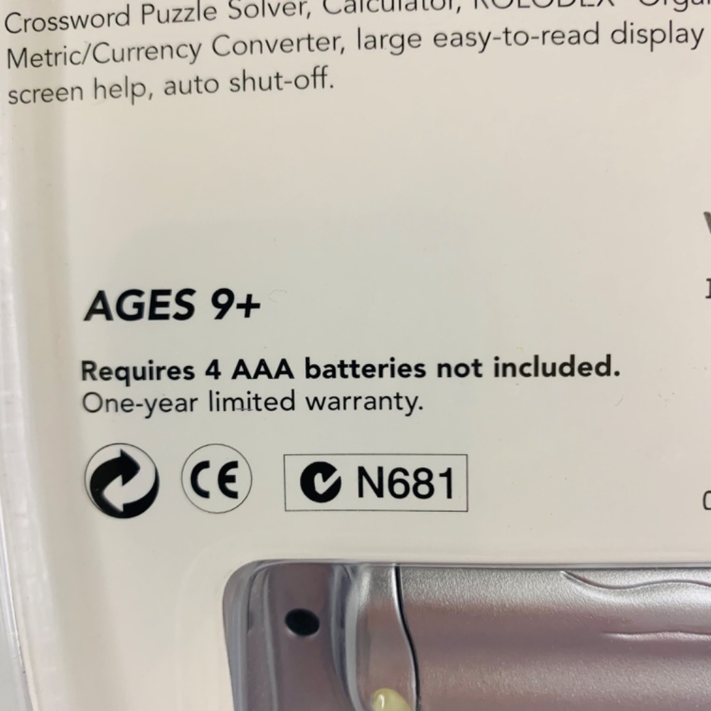 Franklin tech electronics school Spelling Ace & Thesaurus/ Model SA-206S silver - Picture 12 of 15